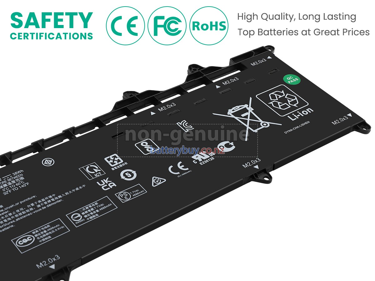replacement HP EP02XL battery