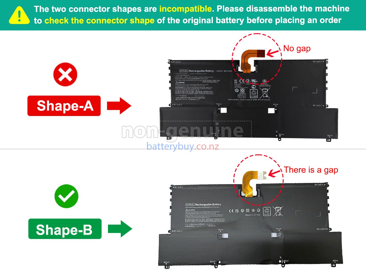 replacement HP SO04XL battery