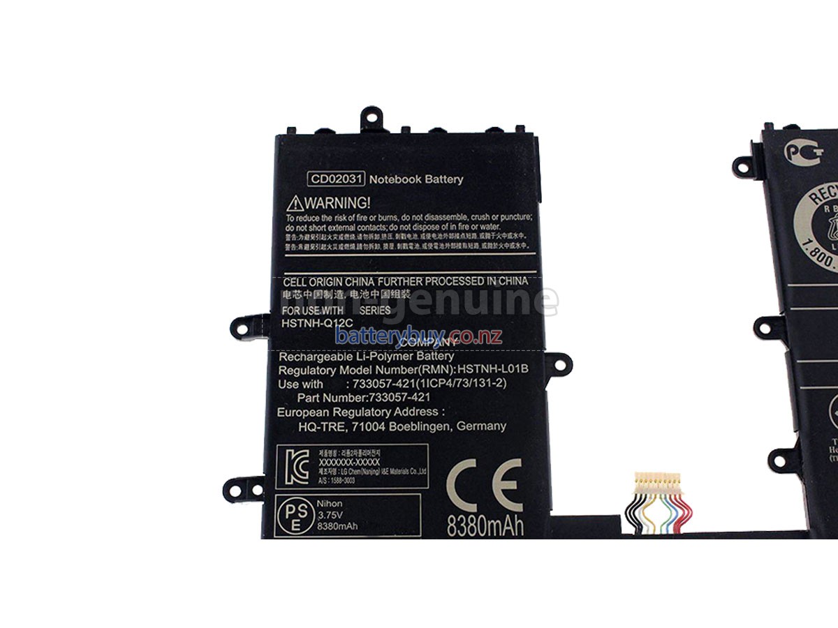 replacement HP Omni 10 battery