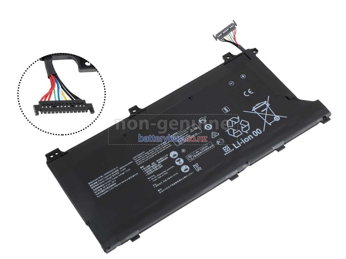 replacement Huawei MATEBOOK D15 (2020) battery