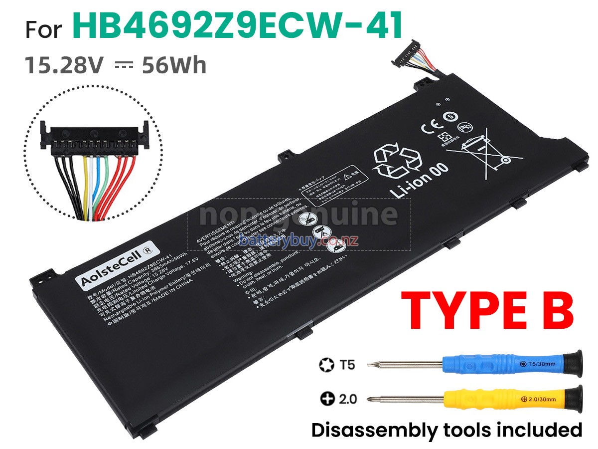replacement Huawei MATEBOOK D 14 battery