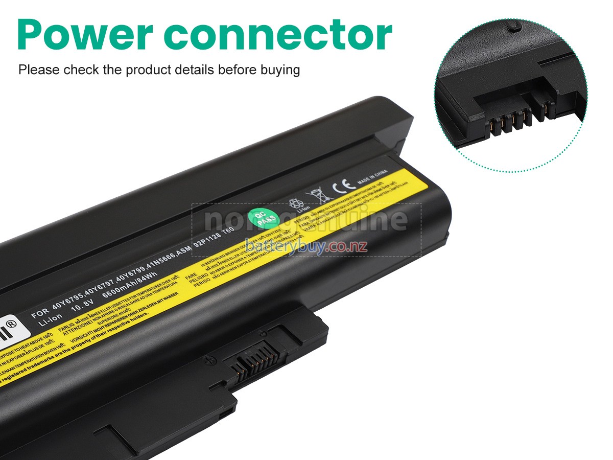 replacement IBM 42T4560 battery