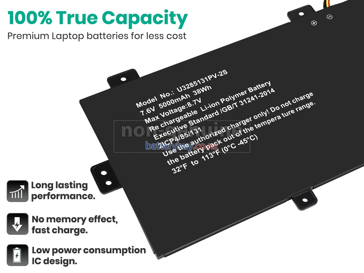 replacement Jumper U3285131PV-2S-9LINES battery