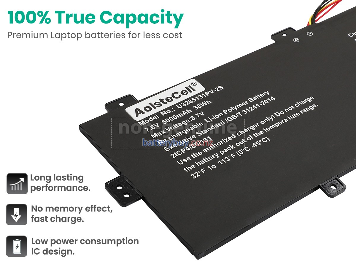 replacement Jumper U3285131PV-2S-9LINES battery