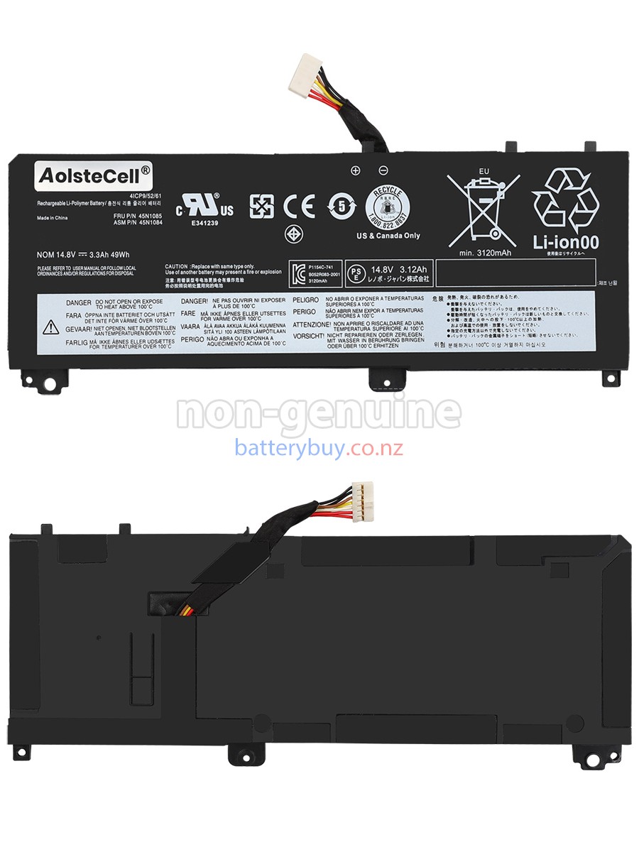 replacement Lenovo 45N1084 battery