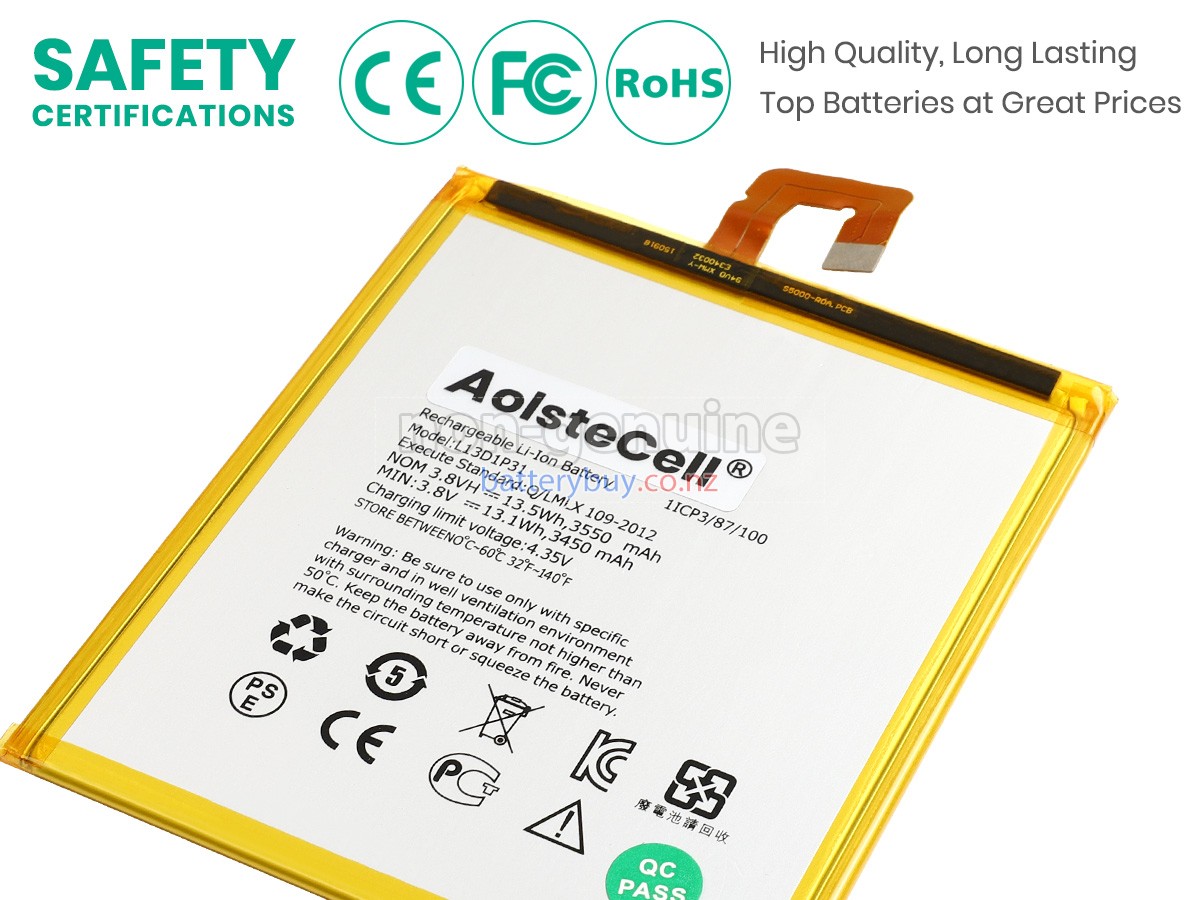 replacement Lenovo A7-50 battery