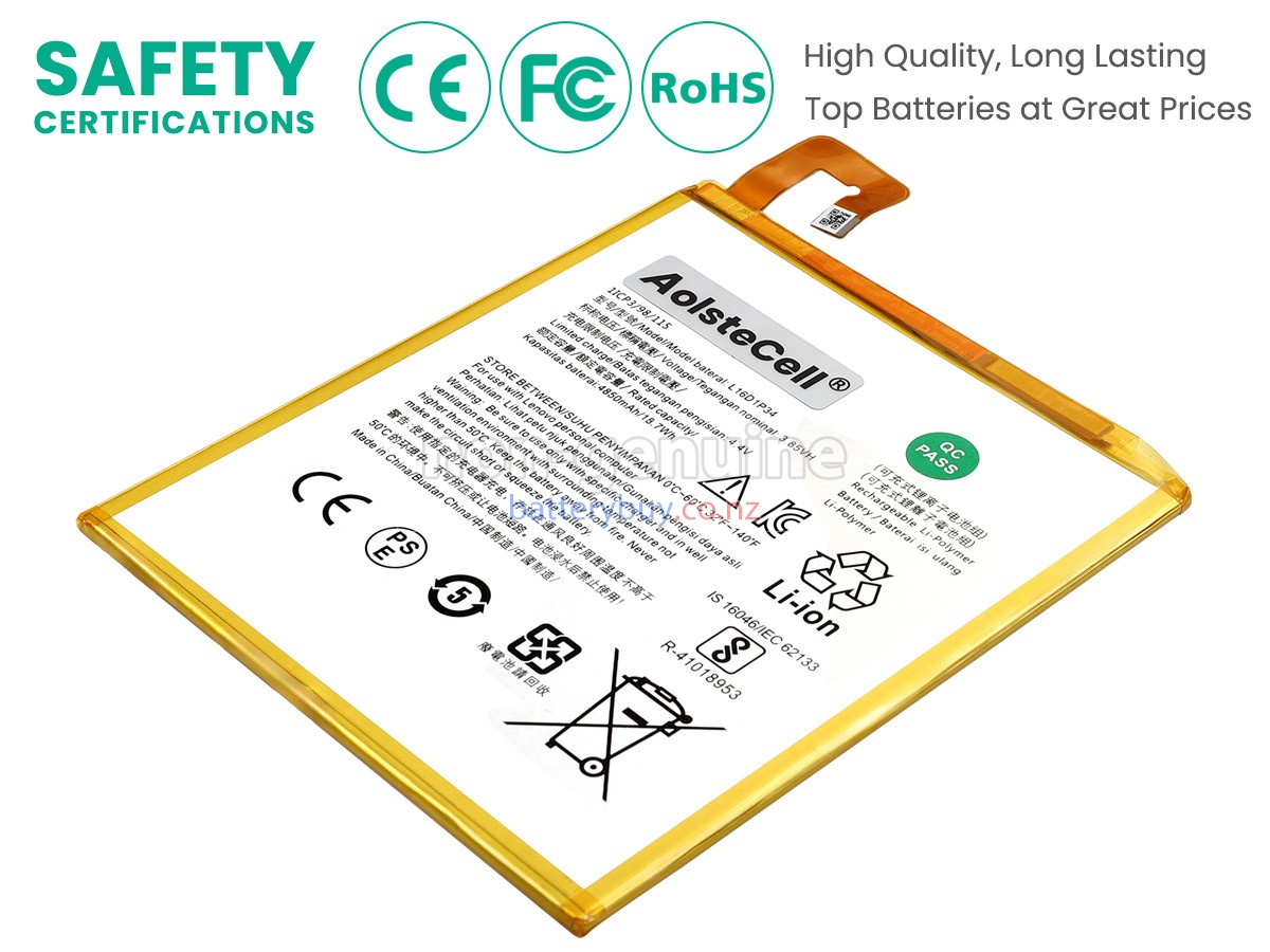 replacement Lenovo TAB4 8 battery
