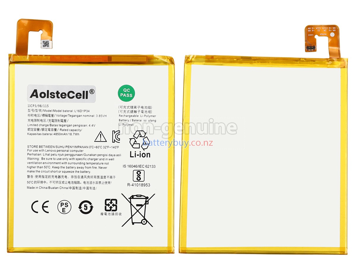 replacement Lenovo TAB4 8 battery