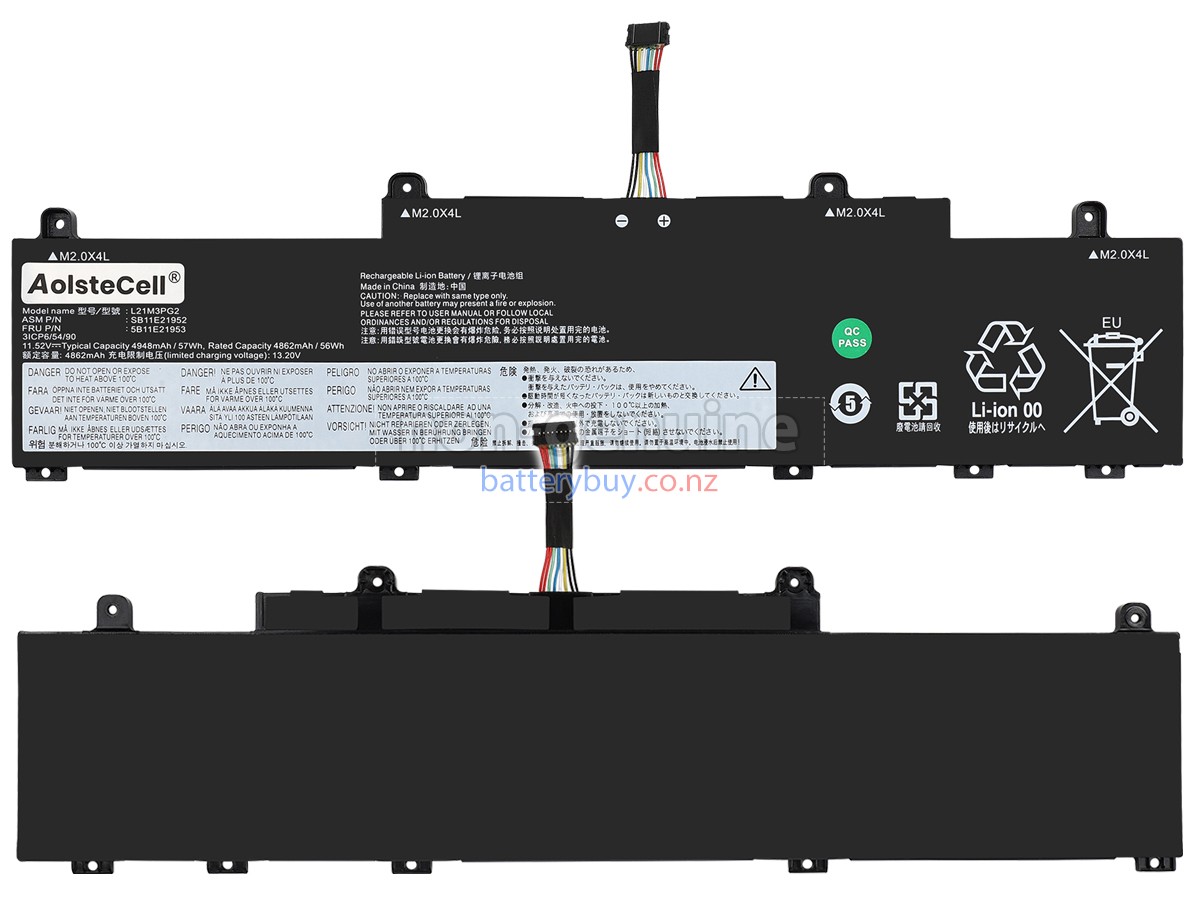 replacement Lenovo L21M3PG2(3ICP6/54/90) battery