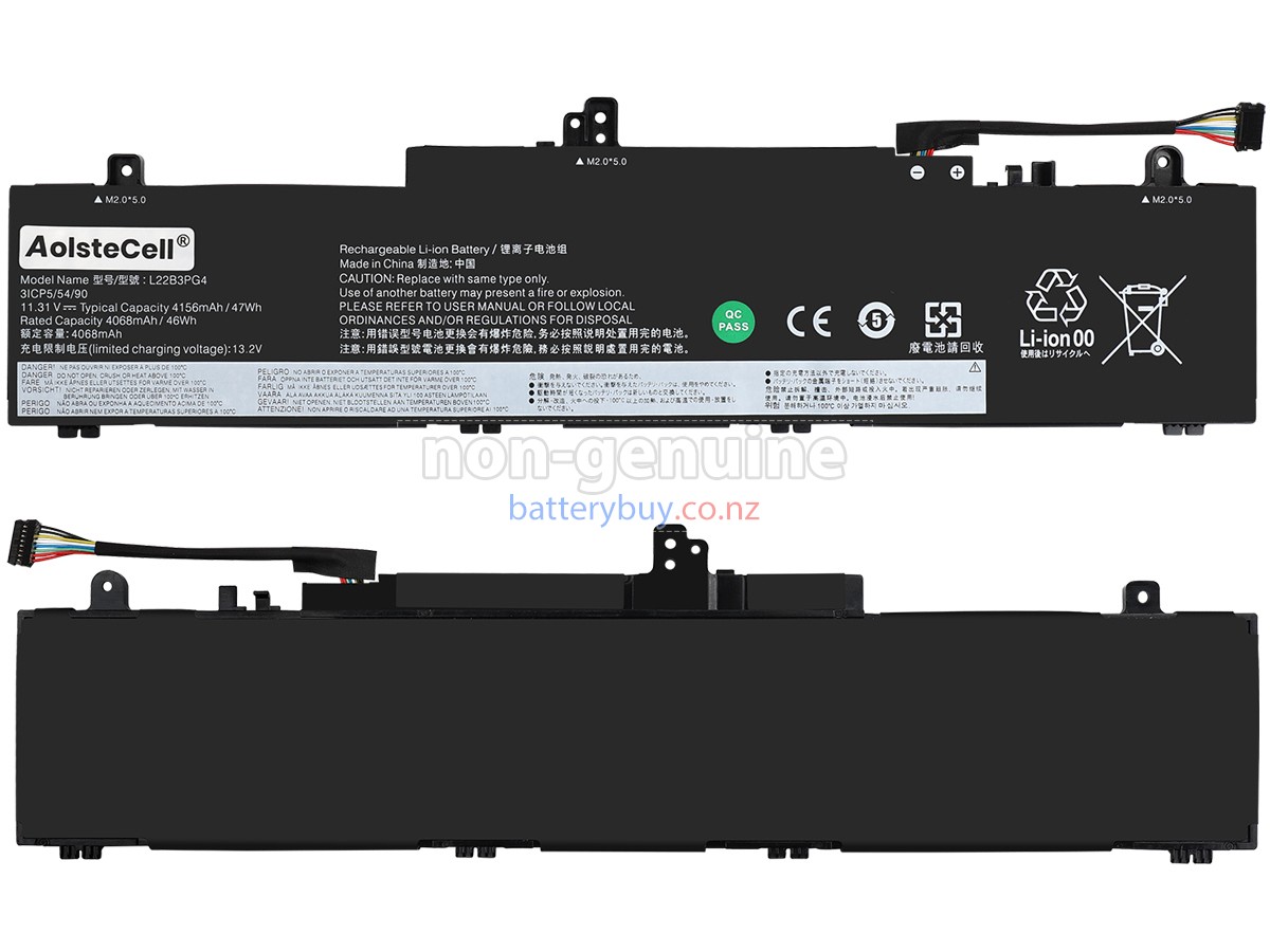replacement Lenovo L22X3PG4 battery