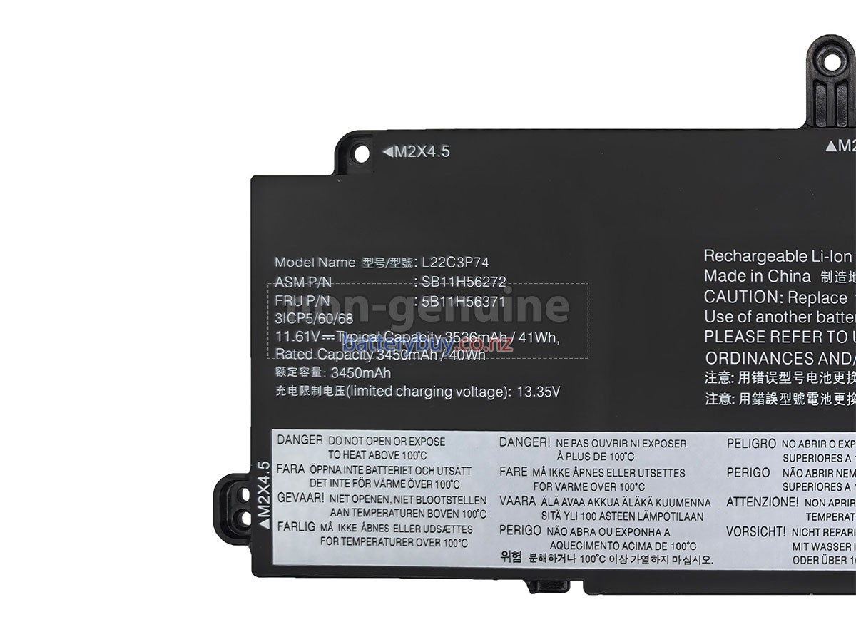 replacement Lenovo ThinkPad X13 GEN 4-21EX000HEQ battery