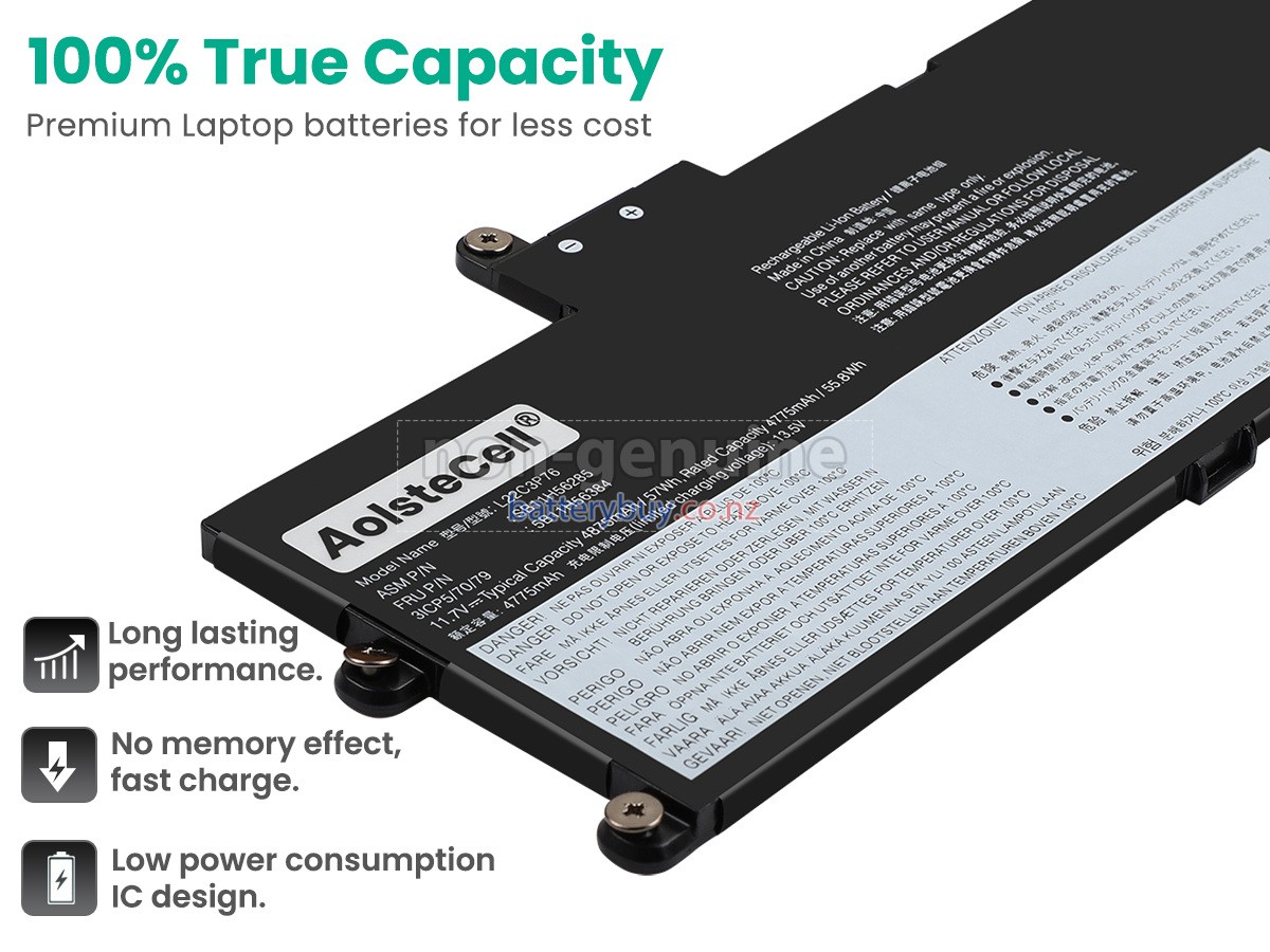 replacement Lenovo L22C3P77 battery