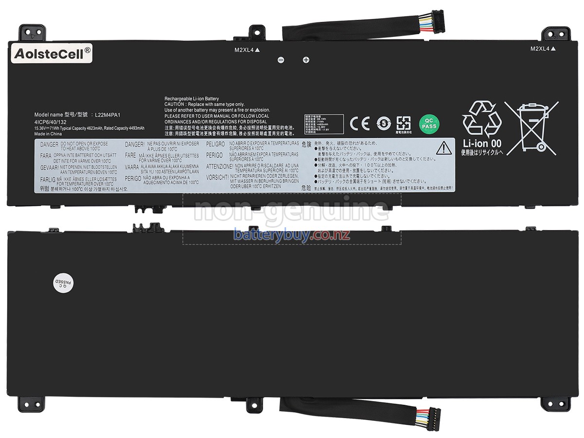 replacement Lenovo L22M4PA1 battery