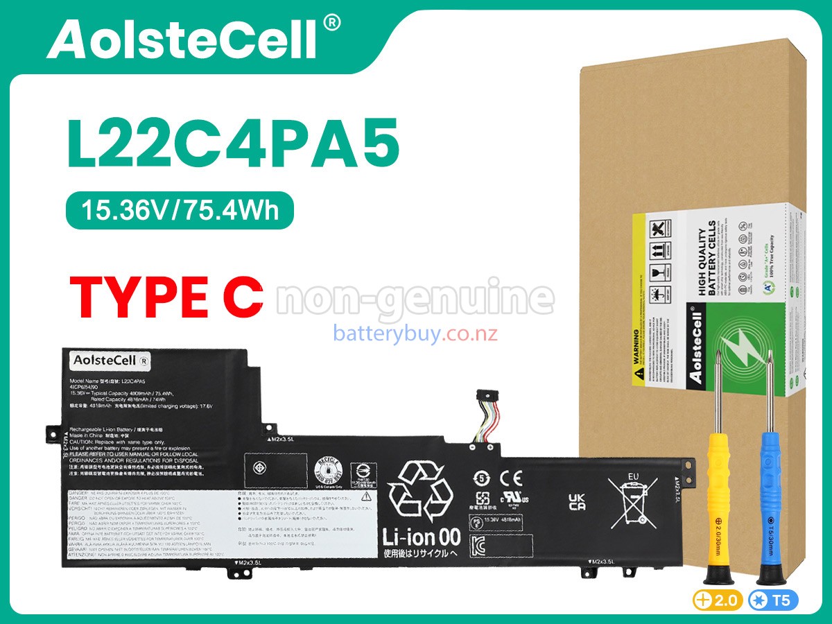 replacement Lenovo IdeaPad SLIM 5 16ABR8-82XG battery