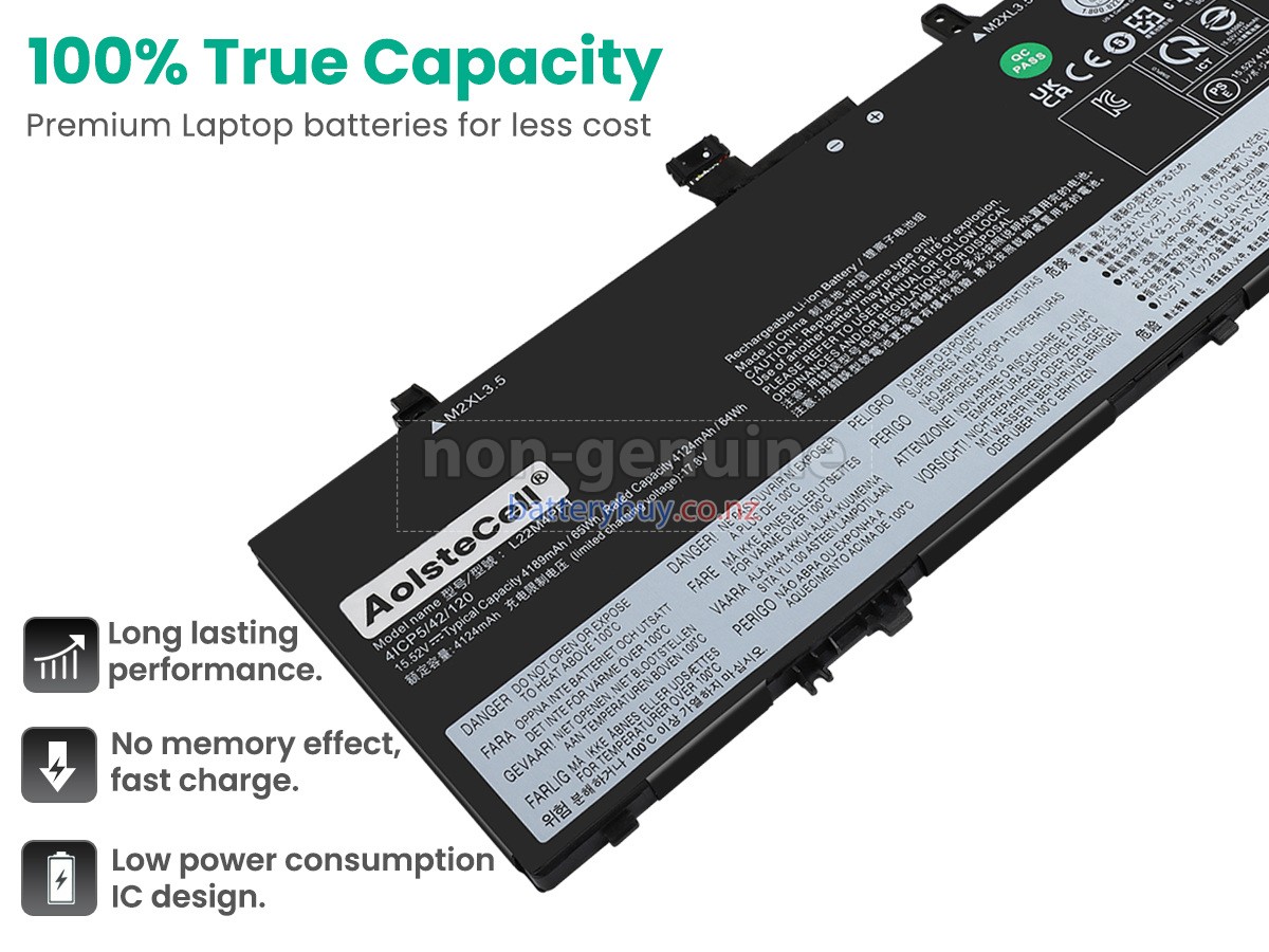 replacement Lenovo YOGA SLIM 6 14IAP8-82WU battery