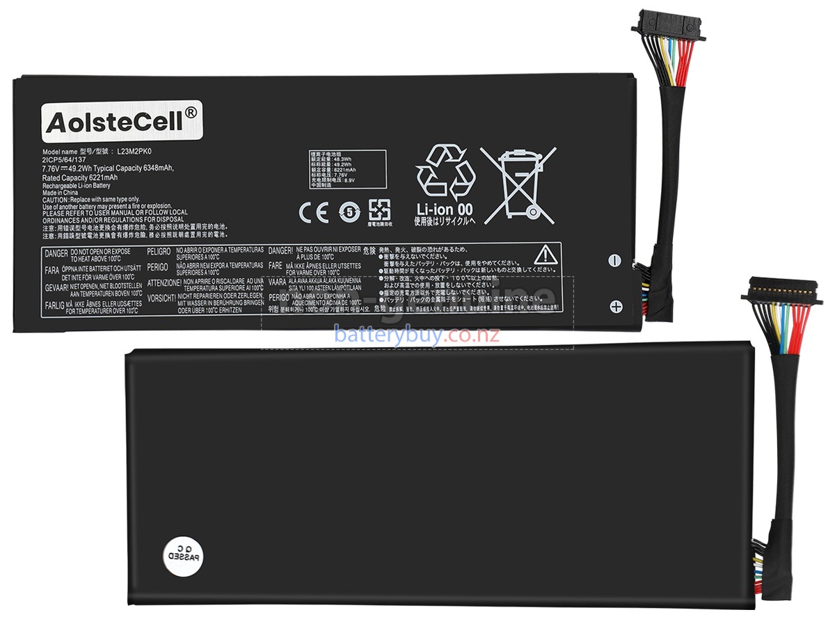 replacement Lenovo L23L2PK0 battery