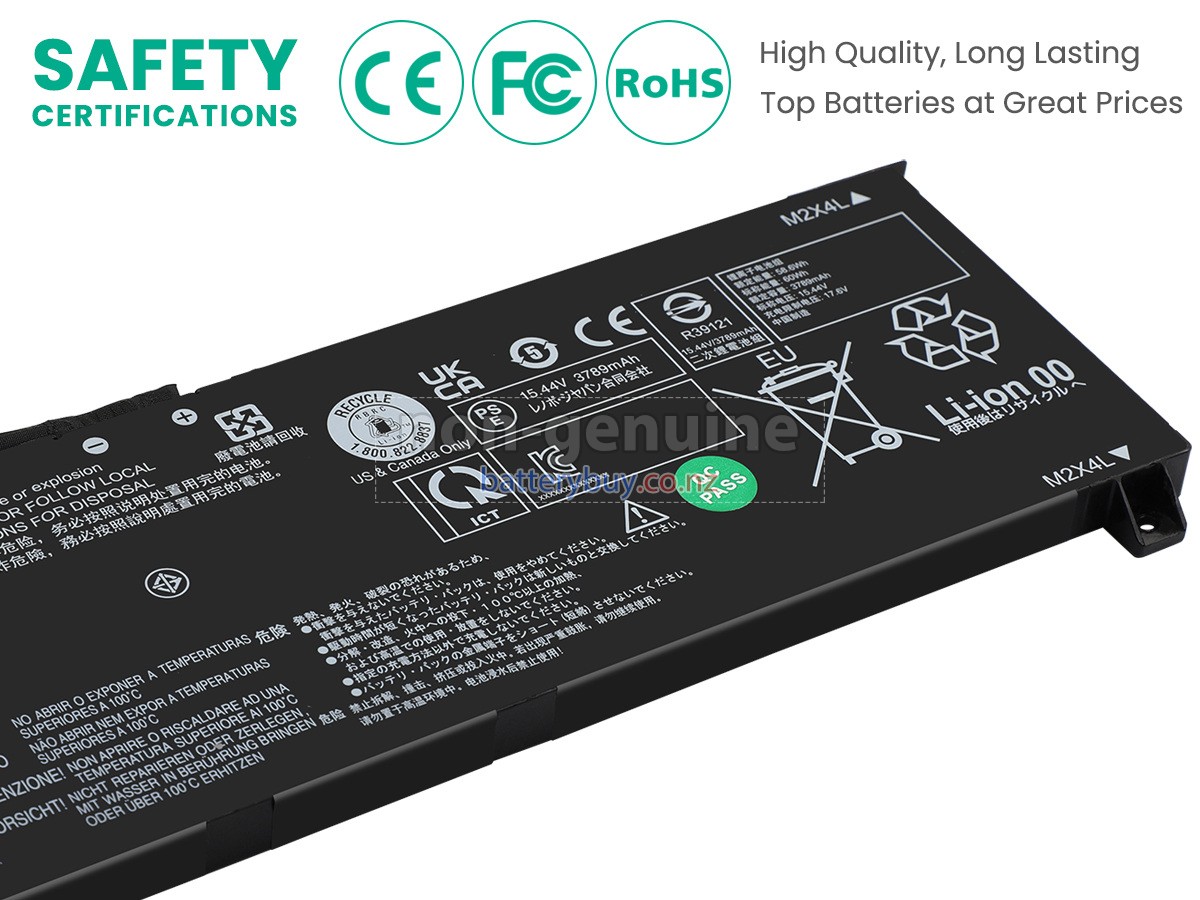 replacement Lenovo L23D4PK4 battery