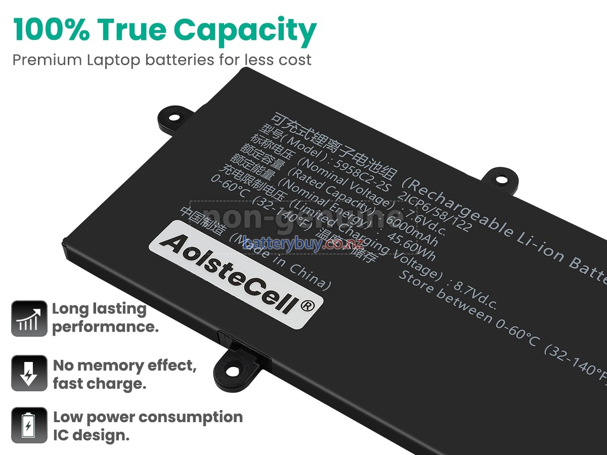 replacement Mechrevo 5958C2-2S battery