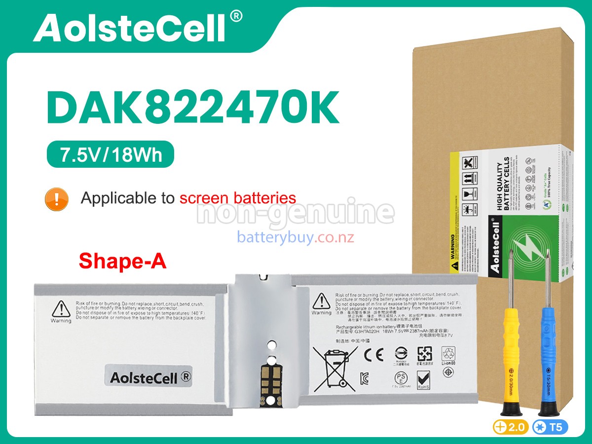 replacement Microsoft Surface BOOK 2 1832 battery