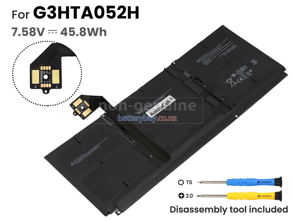 replacement Microsoft G3HTA053H battery