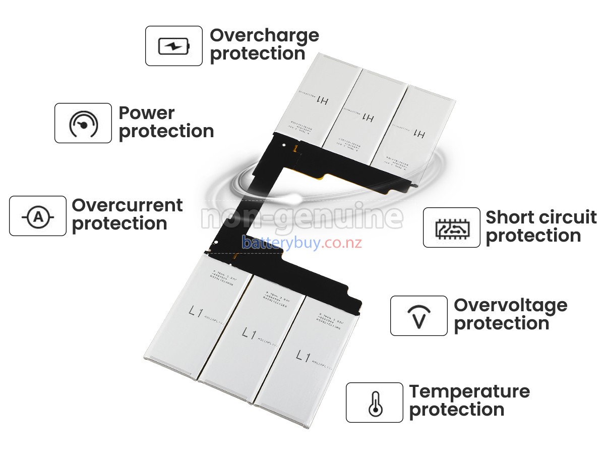 replacement Microsoft Surface BOOK 2 1832 battery