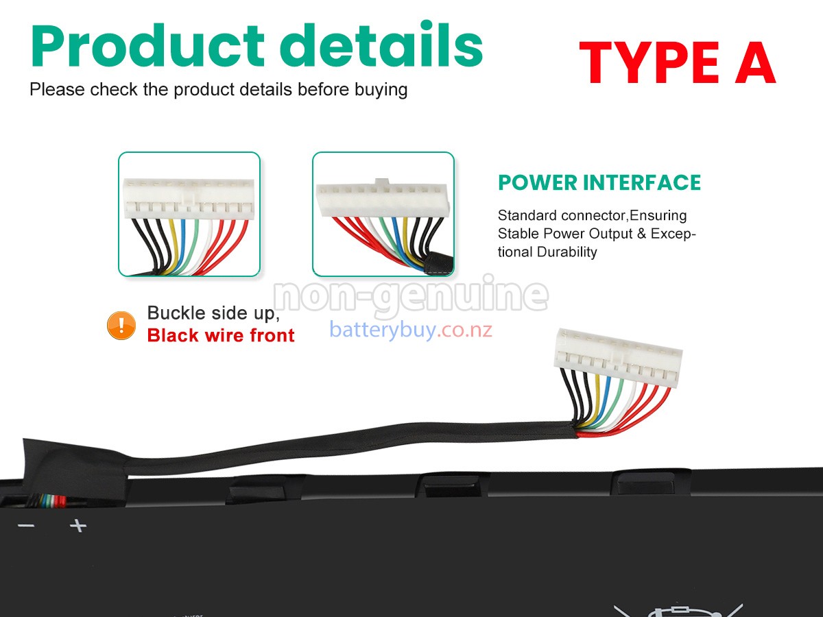 replacement MSI STEALTH GS77 12UE battery