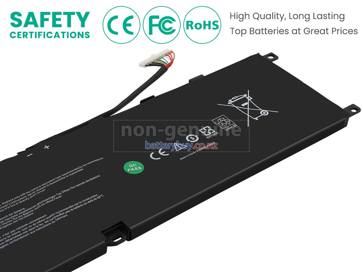replacement MSI STEALTH GS77 12UE battery