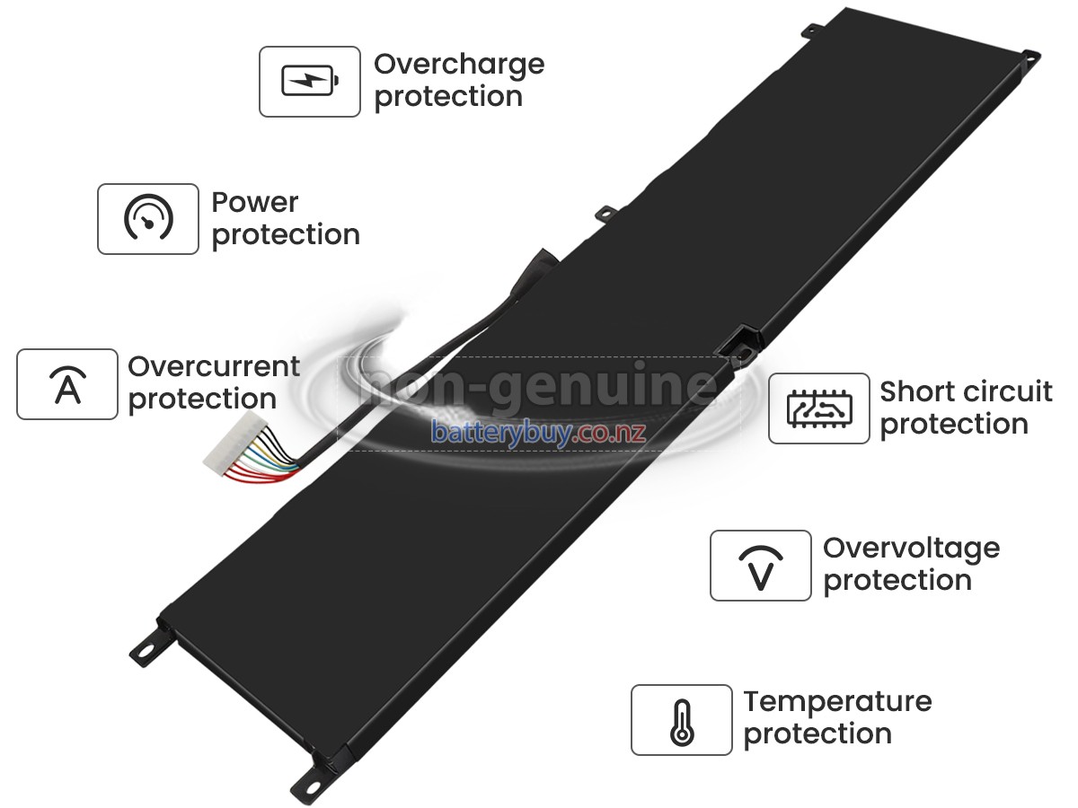 replacement MSI STEALTH GS77 12UE battery