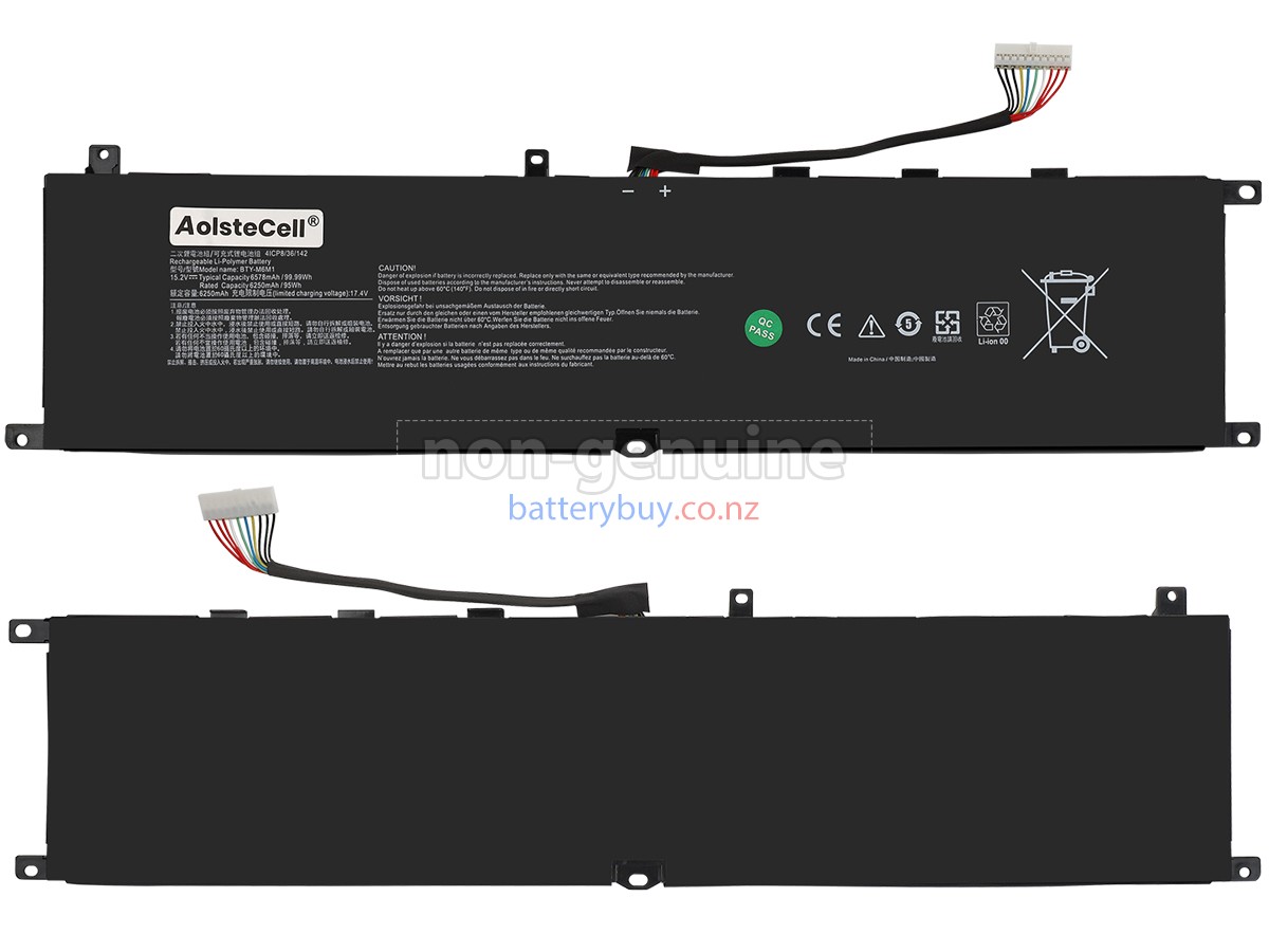 replacement MSI STEALTH GS77 12UE battery