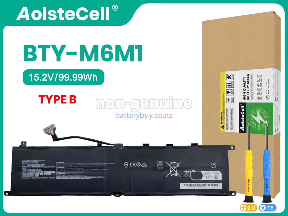 replacement MSI STEALTH GS77 12UE battery