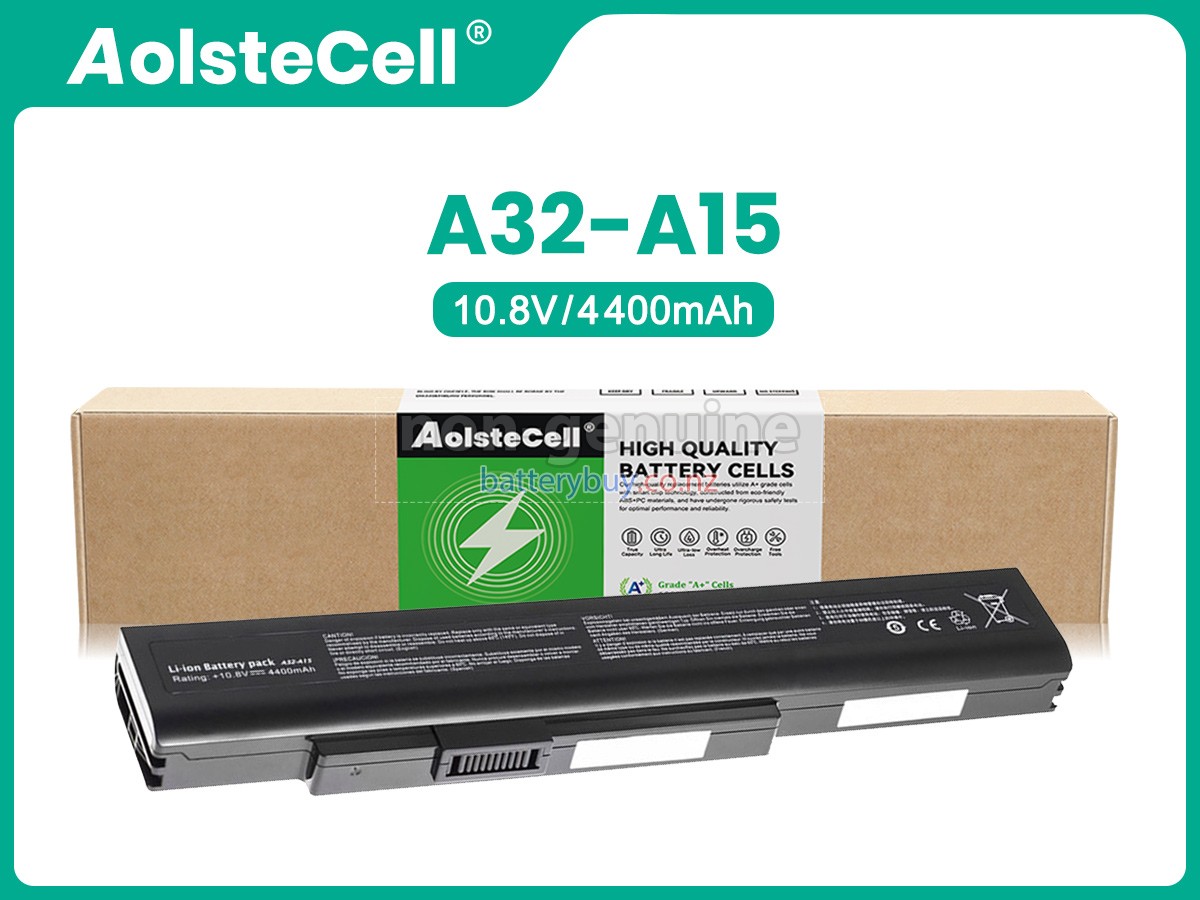 replacement MSI A41-A15 battery