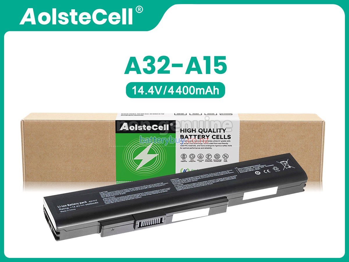 replacement MSI A41-A15 battery