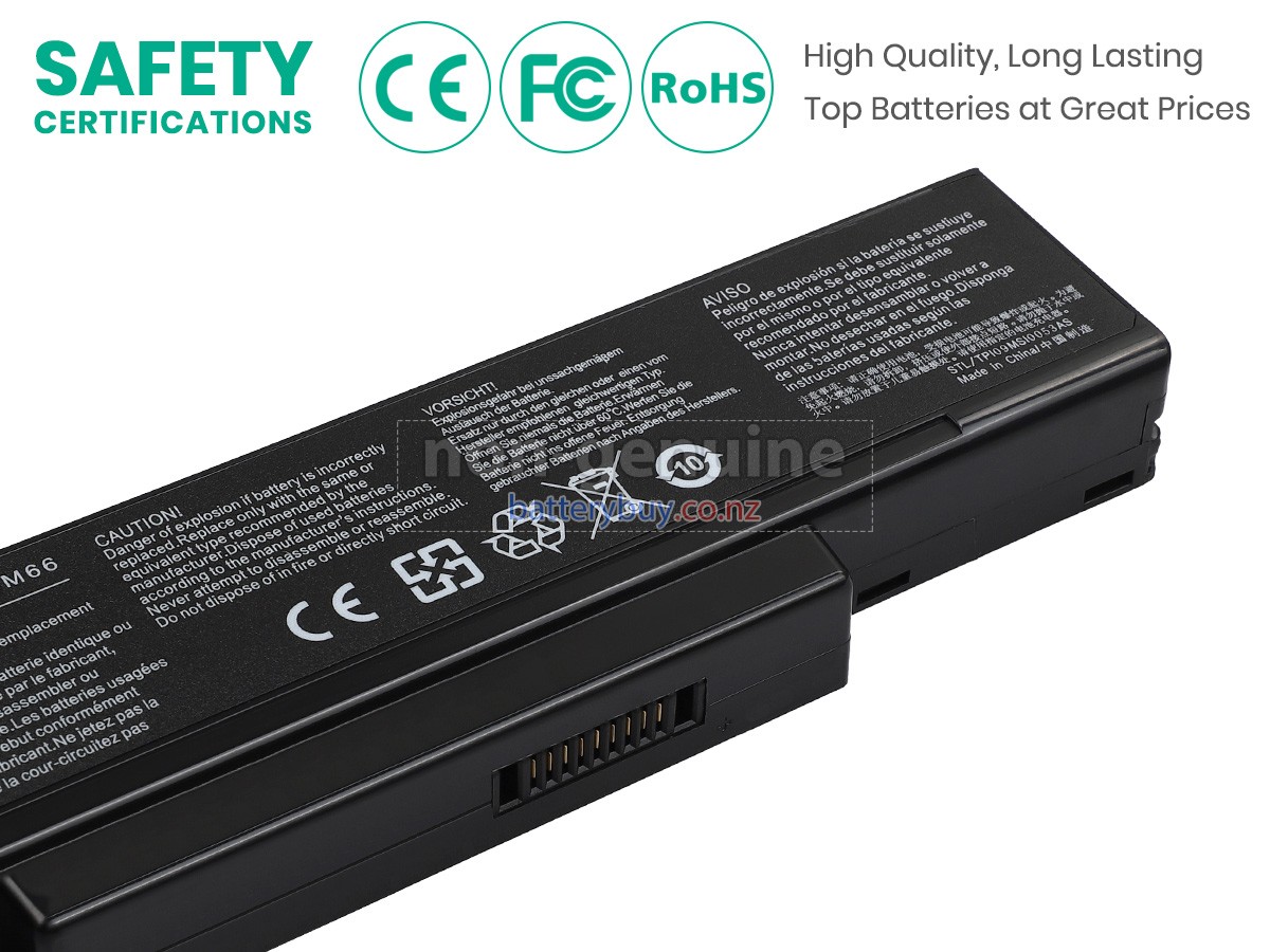 replacement MSI EX628 battery