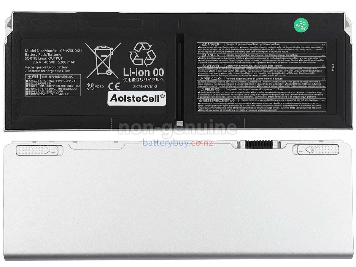 replacement Panasonic CF-XZ6 battery