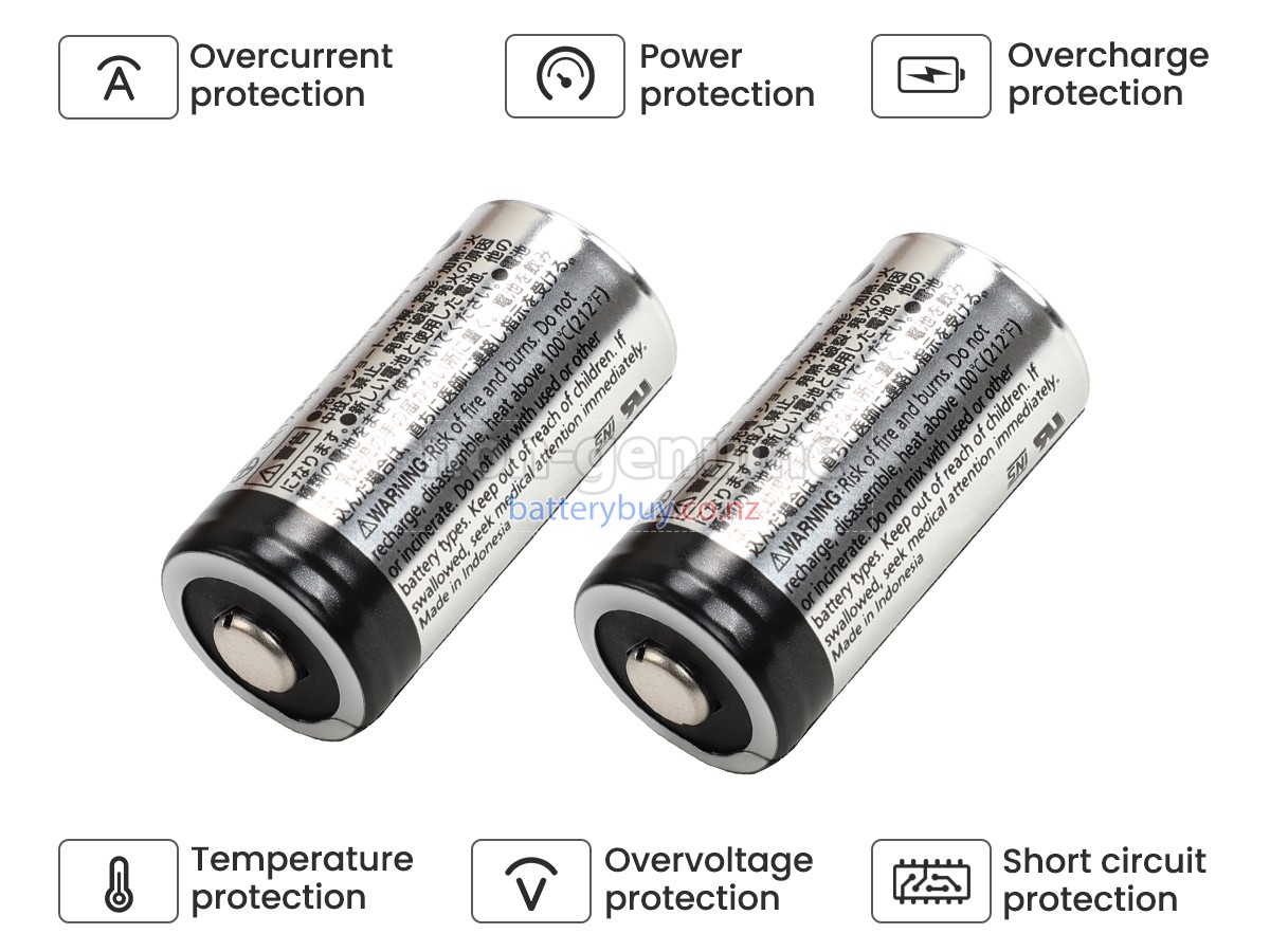 replacement Panasonic CR17345 battery