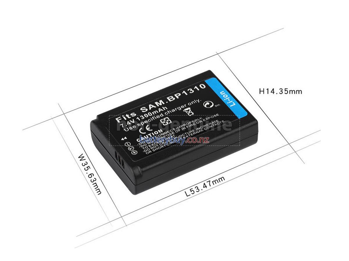 replacement Samsung NX11 battery