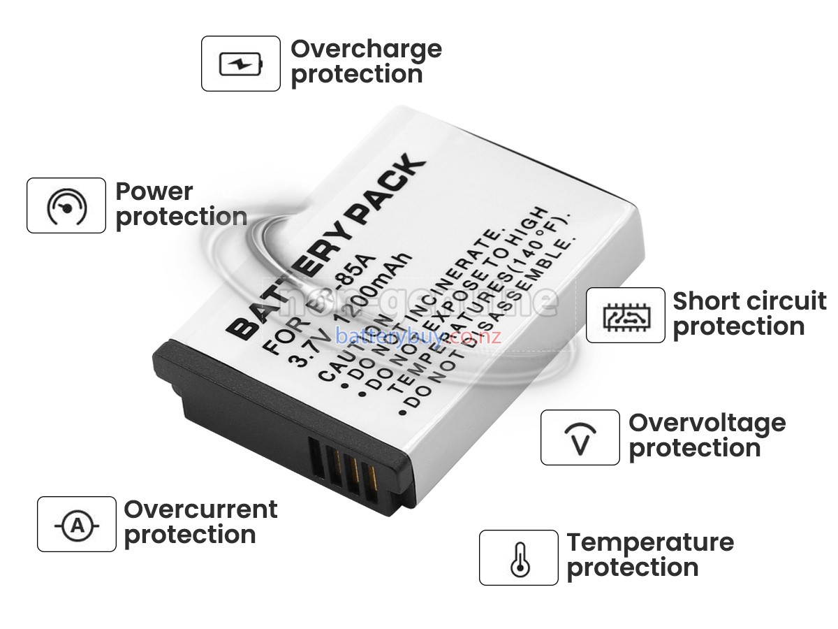 replacement Samsung WB210 battery