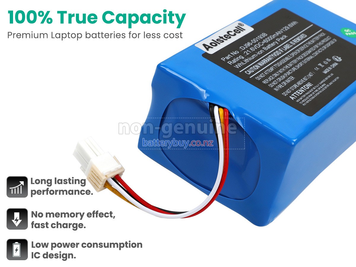 replacement Samsung VCA-RBT72 battery