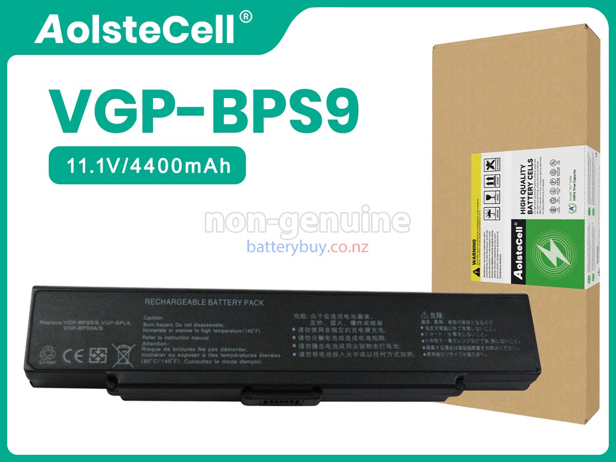 replacement Sony VGP-BPS9B battery