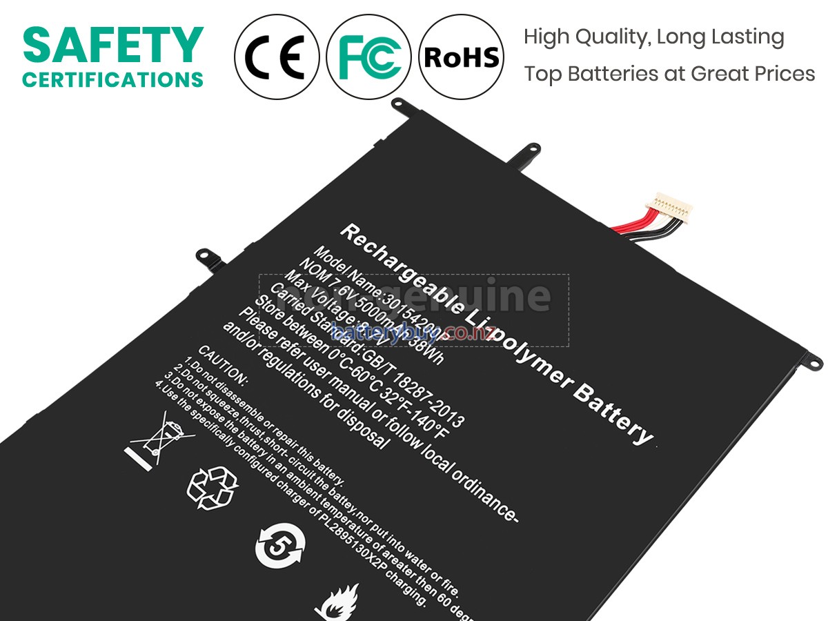 replacement Teclast F7 PLUS battery