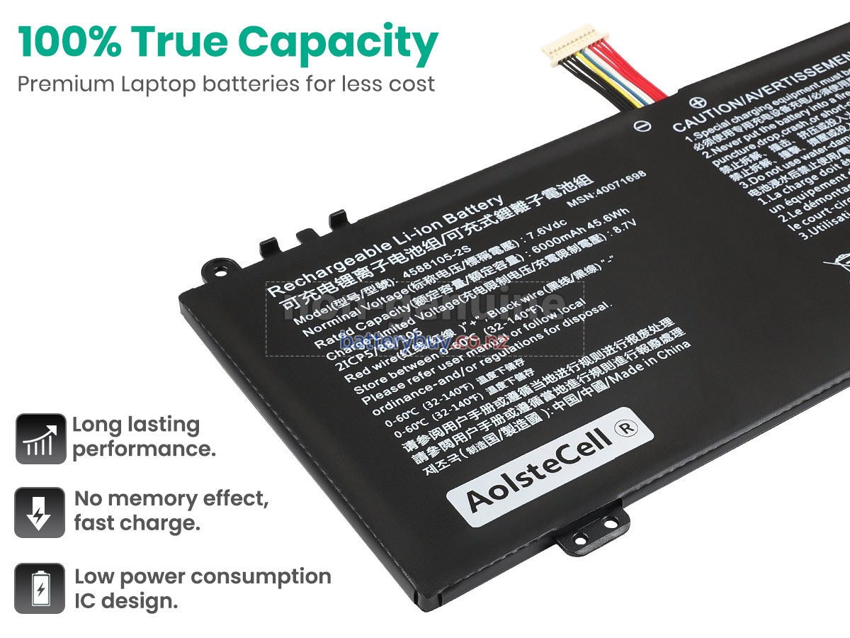 replacement Toshiba Satellite C50D-B battery