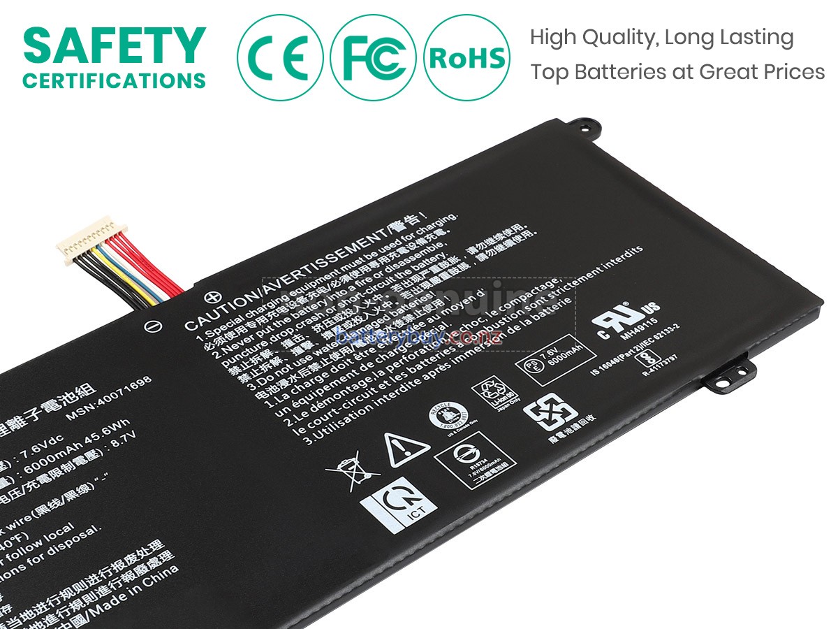 replacement Toshiba Satellite C50D-B battery