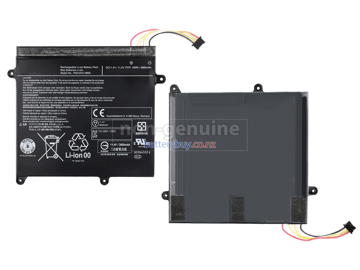 replacement Toshiba Portege Z10T-A battery