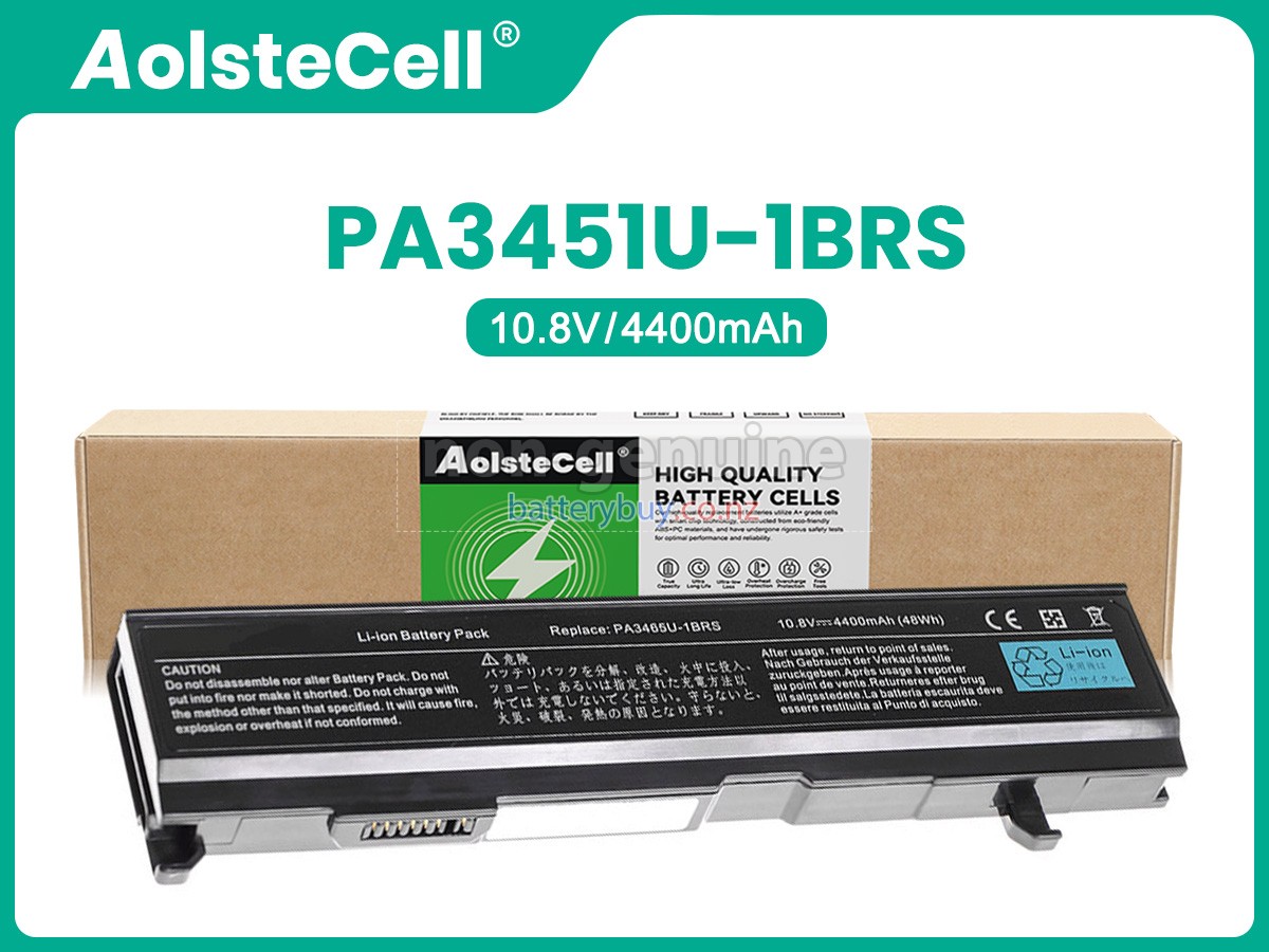 replacement Toshiba PABAS069 battery