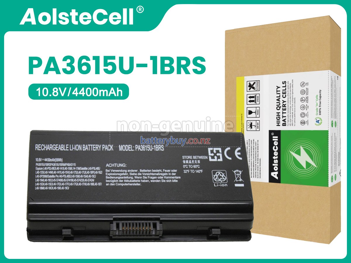 replacement Toshiba Satellite Pro L40-180 battery