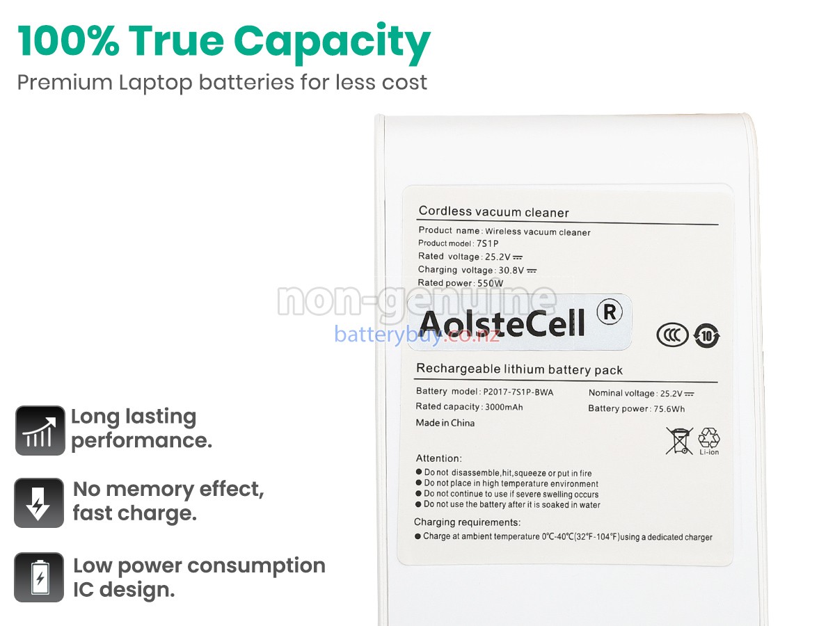 replacement XiaoMi P2017-7S1P-BWA battery