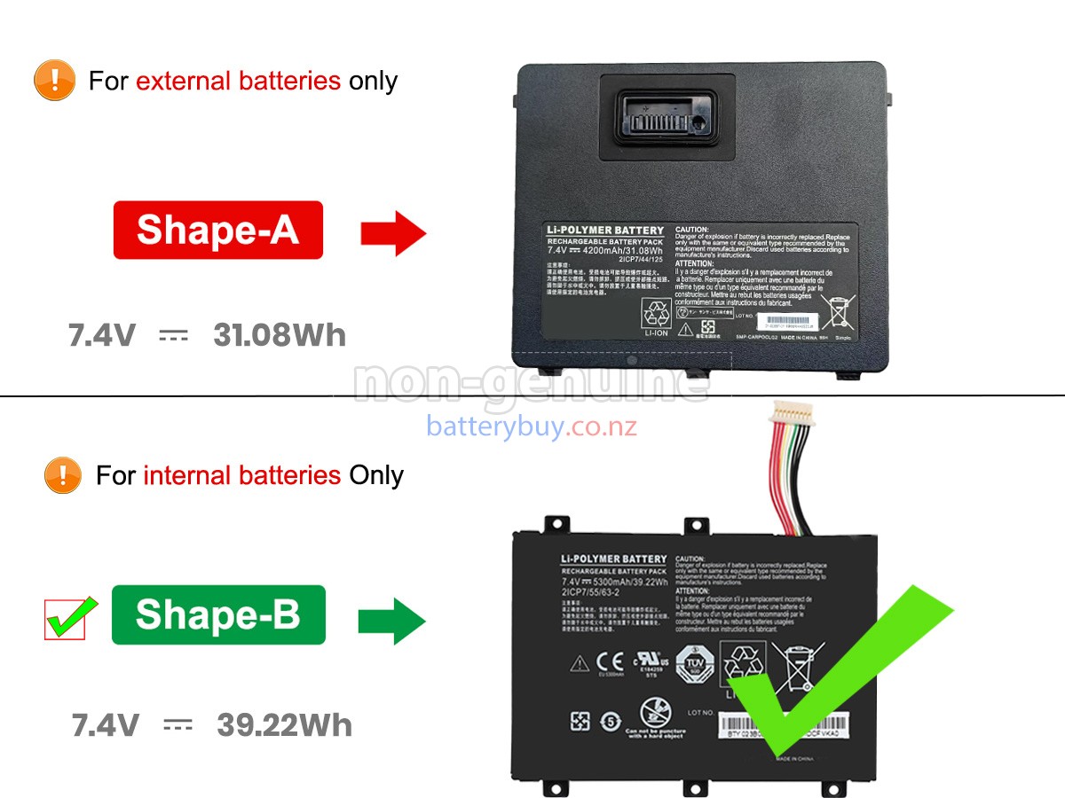 replacement Xplore XSLATE D10 battery