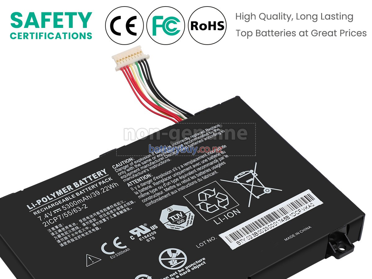 replacement Xplore XSLATE D10 battery